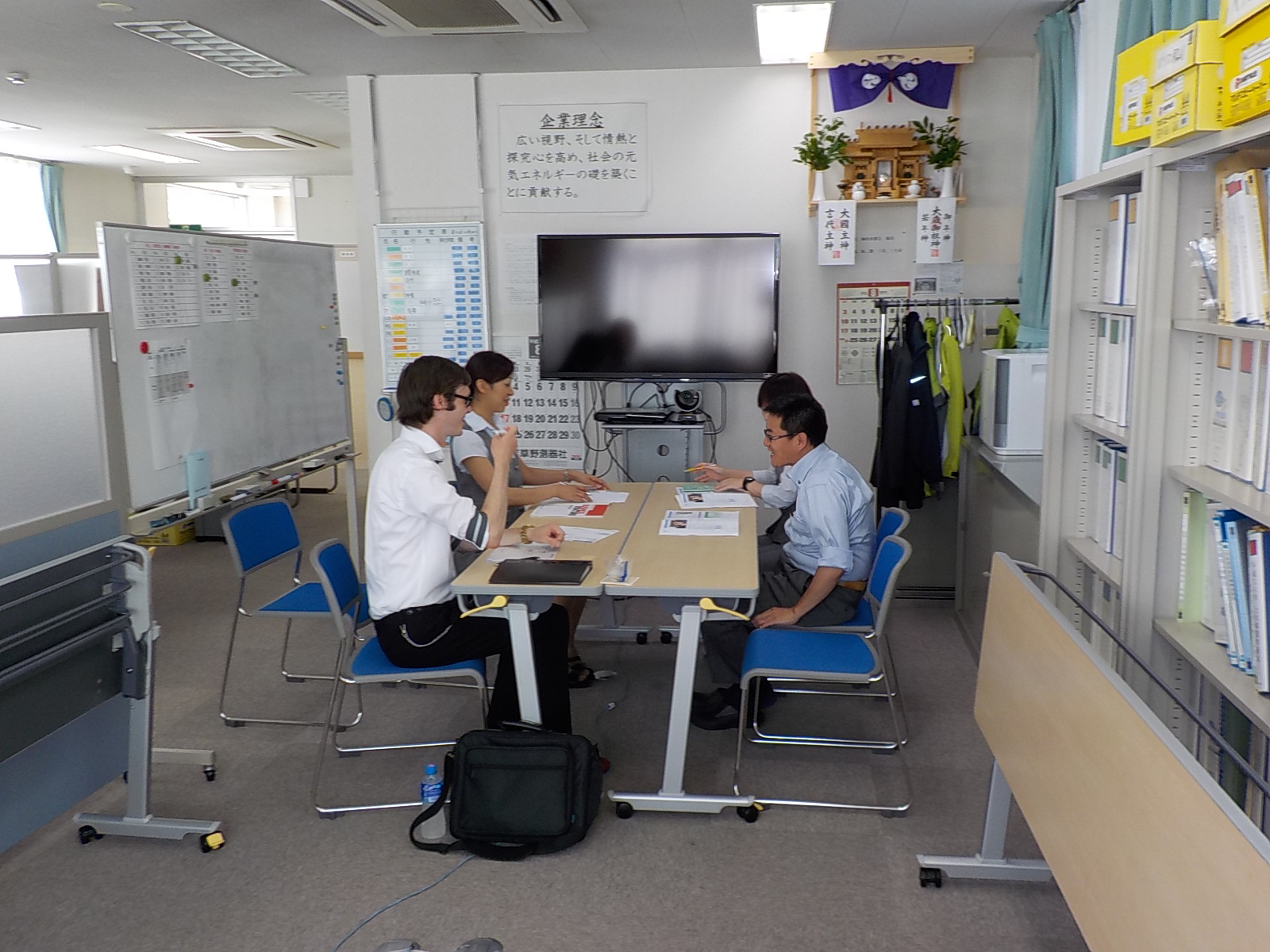 社内ビジネス英会話教室をスタートの画像