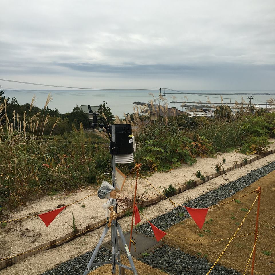 富岡の海そしてブドウ栽培予定地の画像