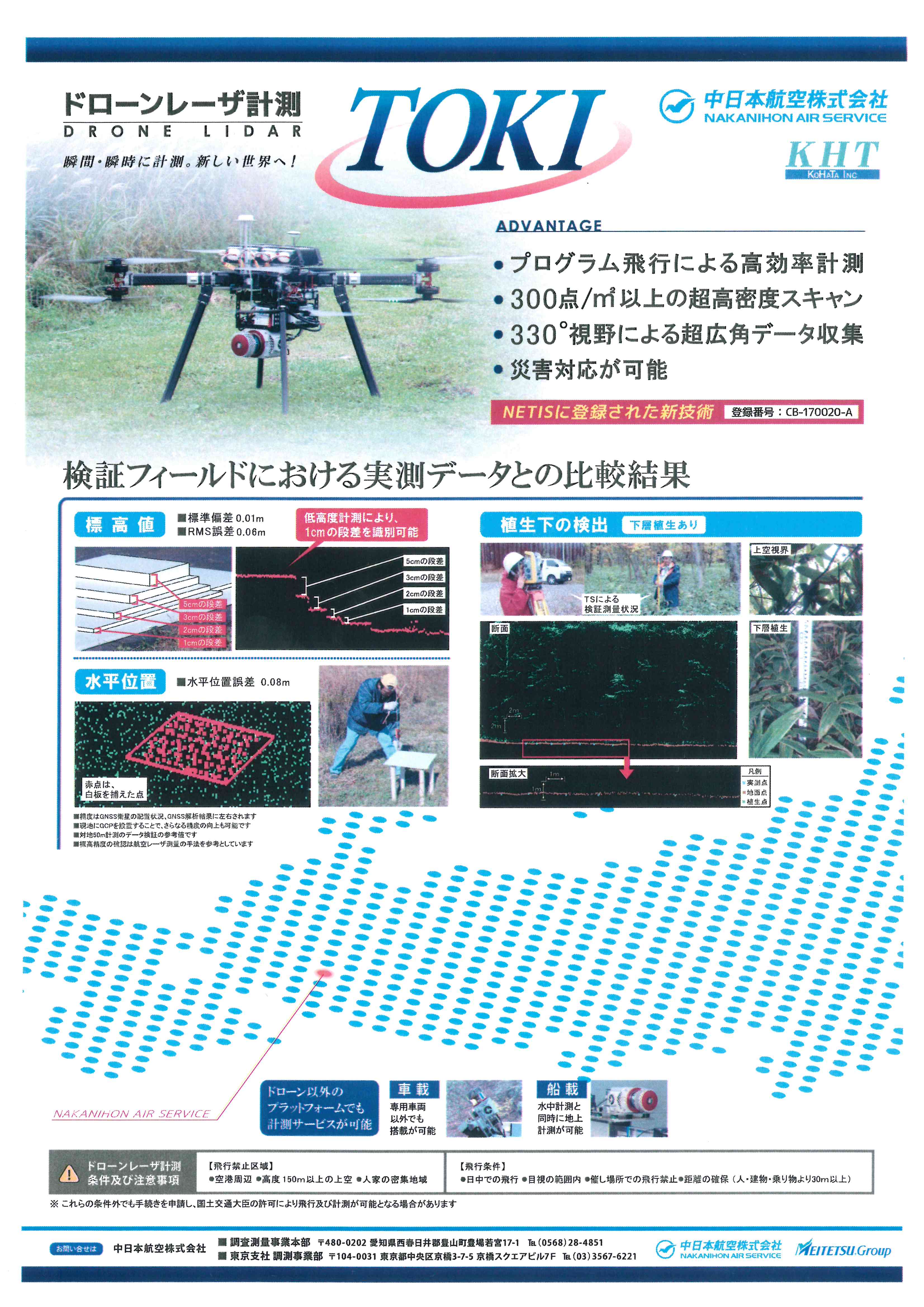 ドローンレーザー用のポスター完成の画像
