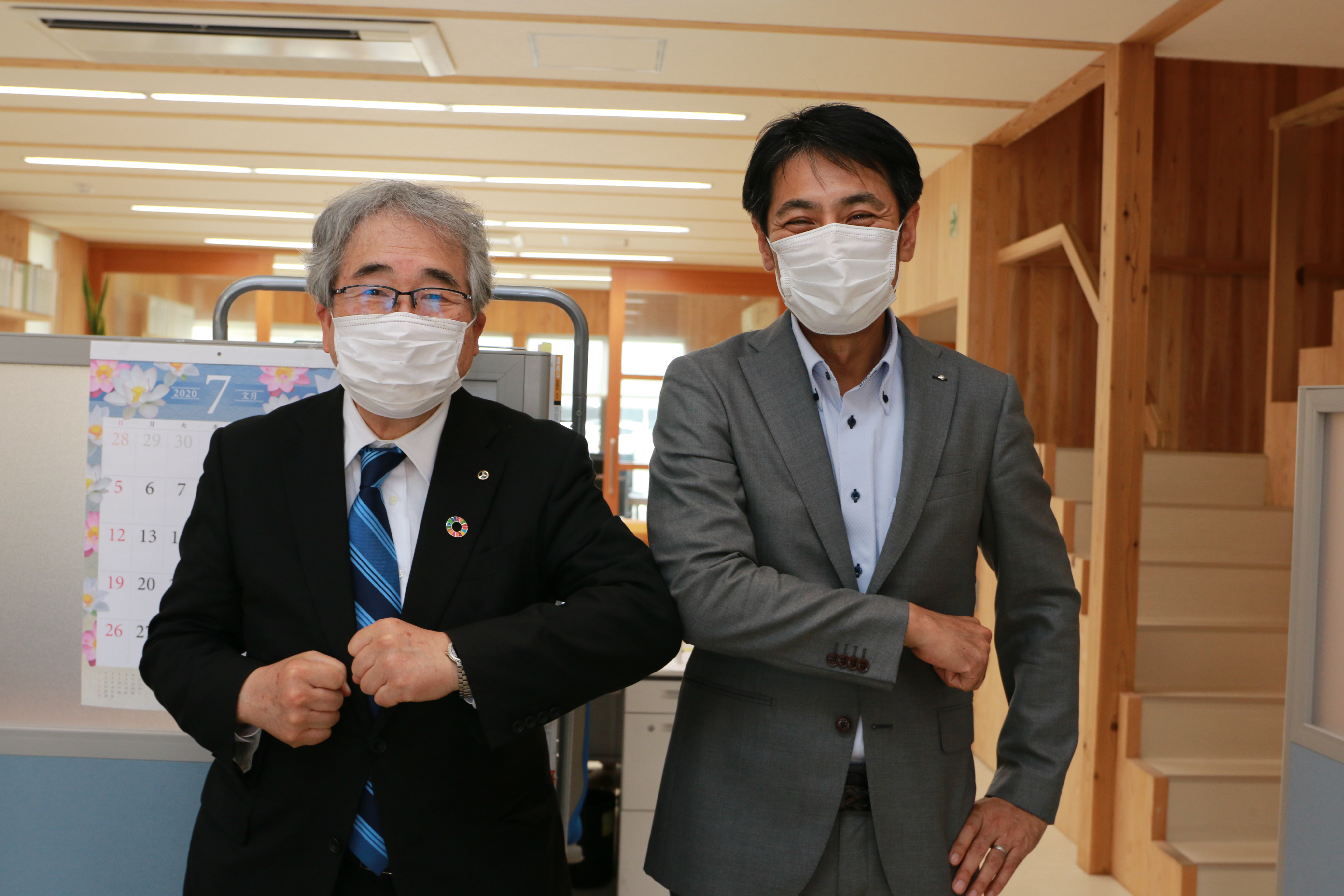 郡山市長が来社されましたの画像