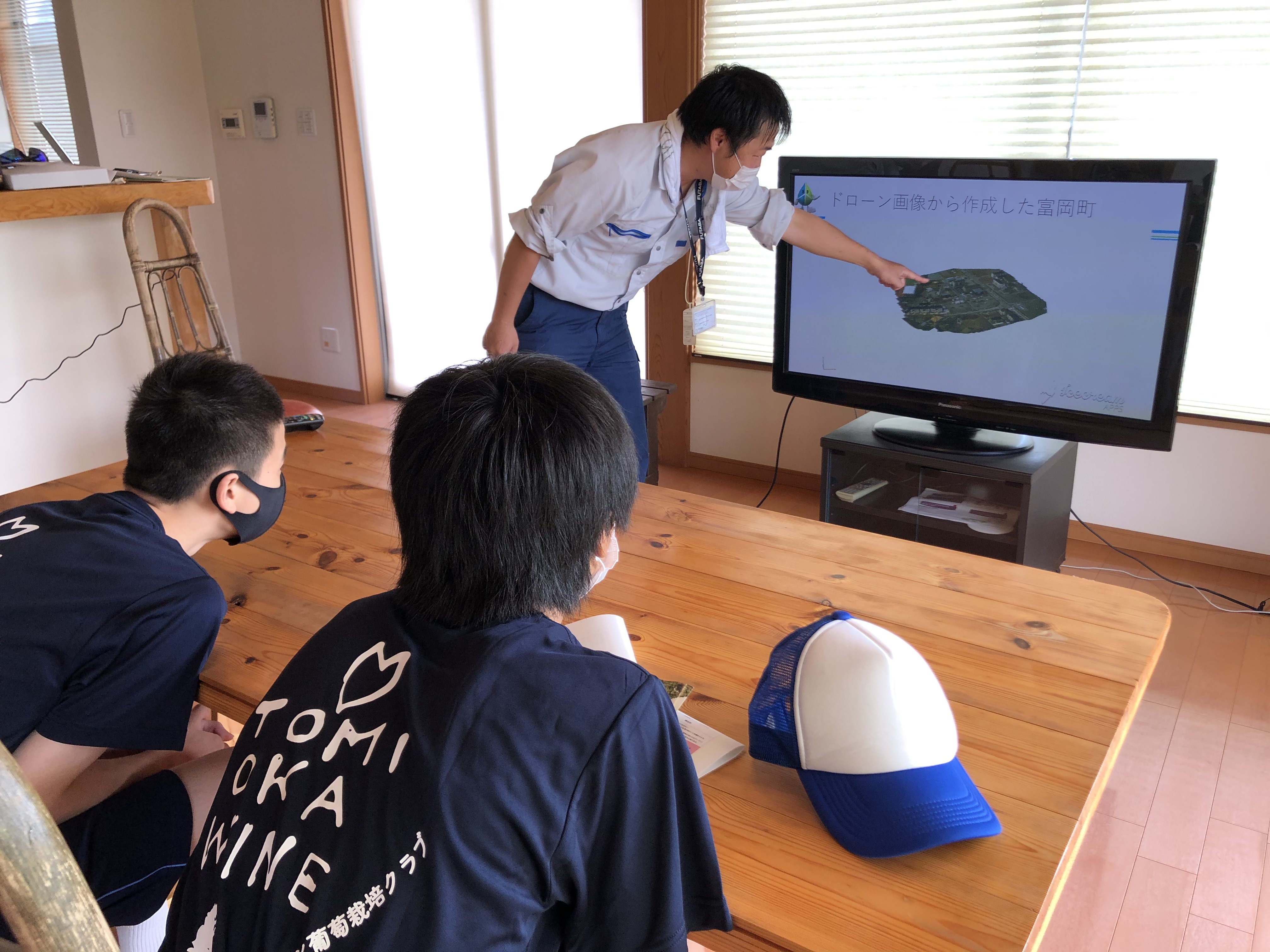 【CSR活動】富岡中学校職場体験学習～スマート農業～の画像
