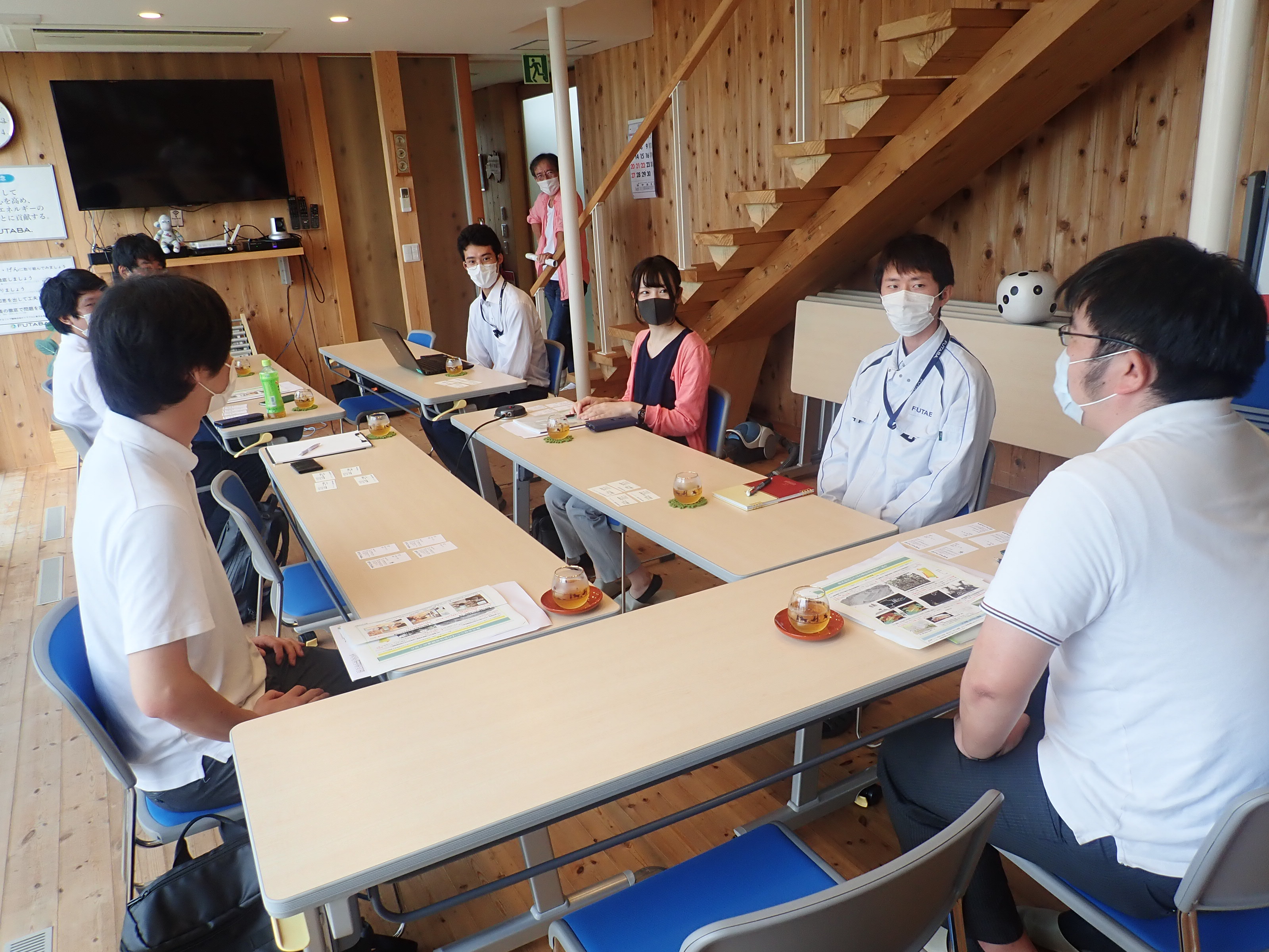日本工営㈱若手社員との意見交換会の画像