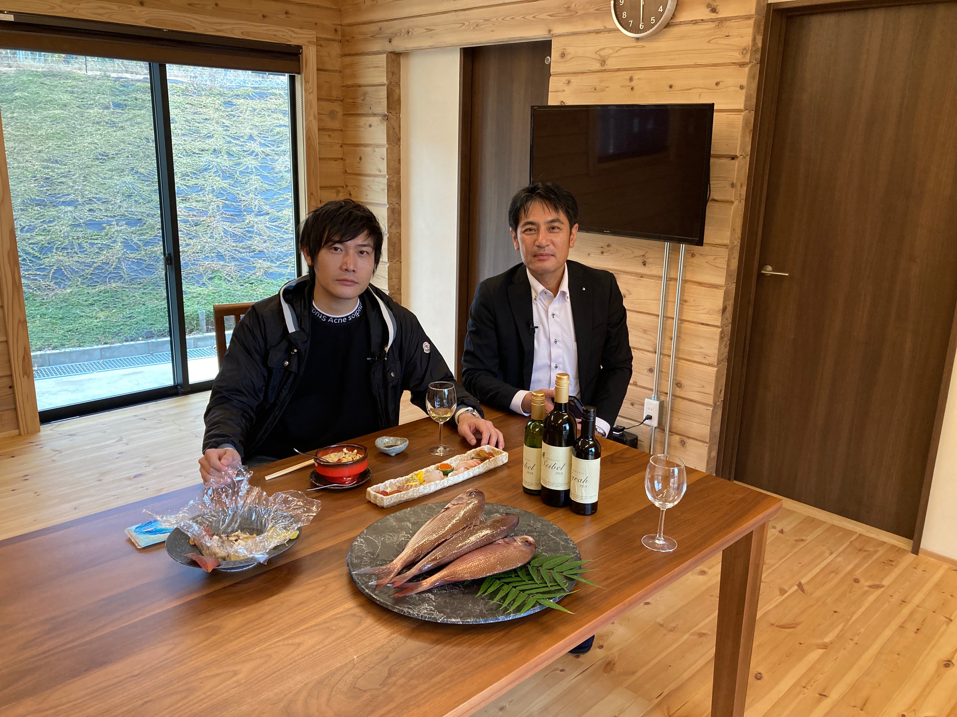 テレビユー福島（TUF)で富岡ワイン取材＿吉田晧一さんが浜通りを訪ねるの画像