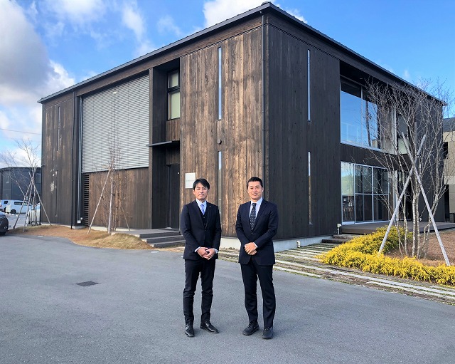 細野元環境大臣来社の画像