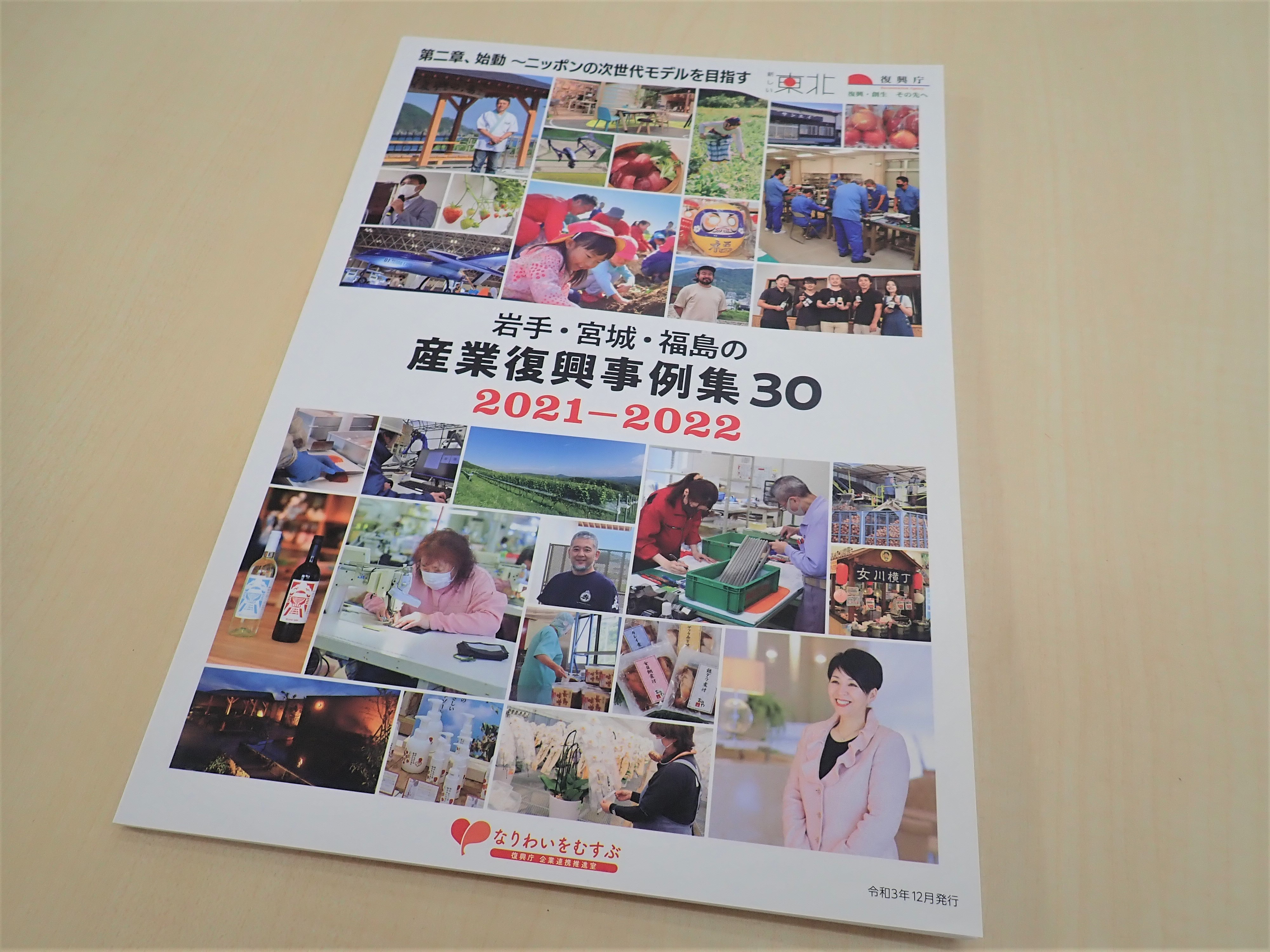 【メディア掲載情報】復興庁　産業復興事例集３０の画像