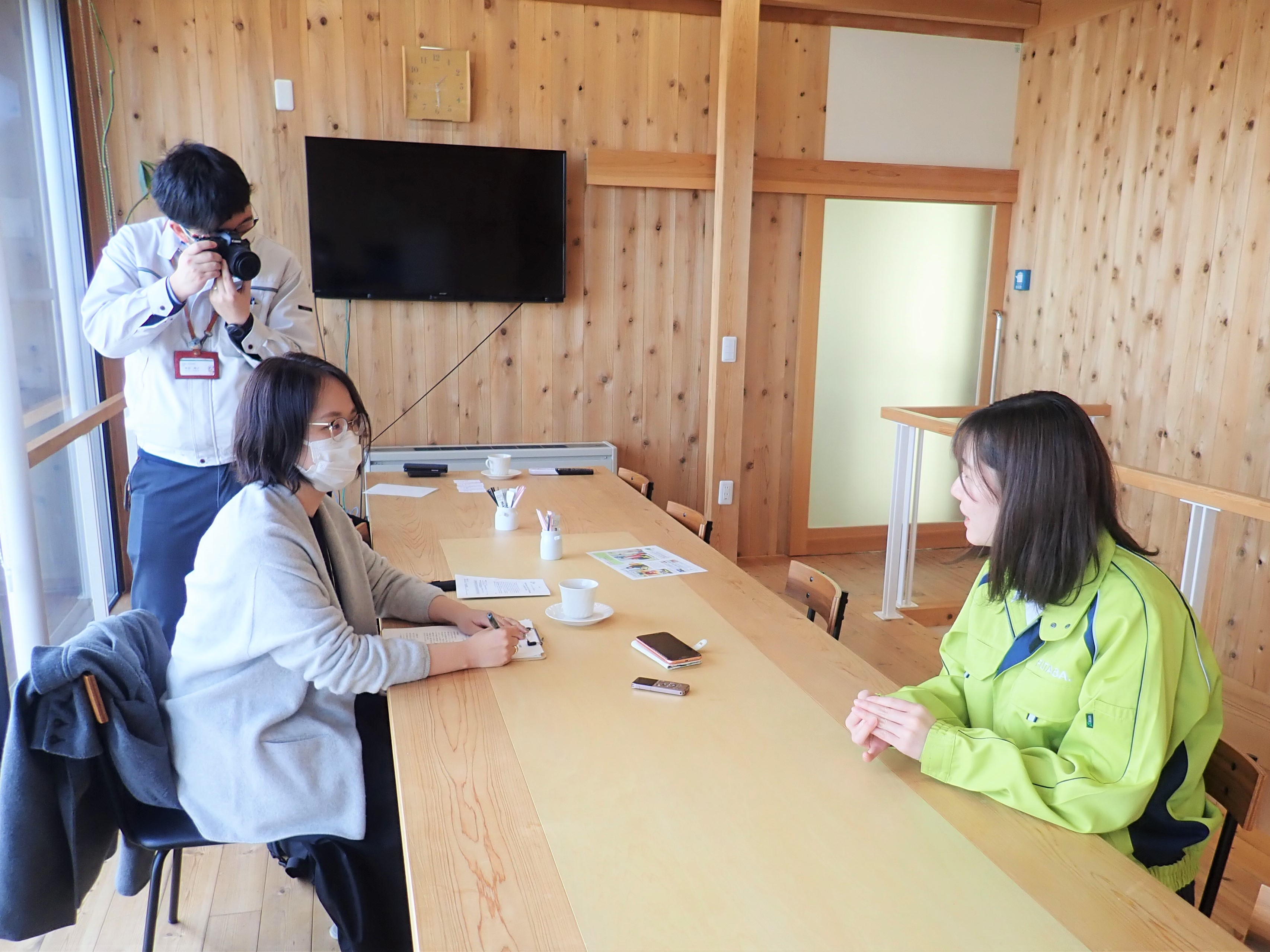 新入社員がインタビュー♪の画像