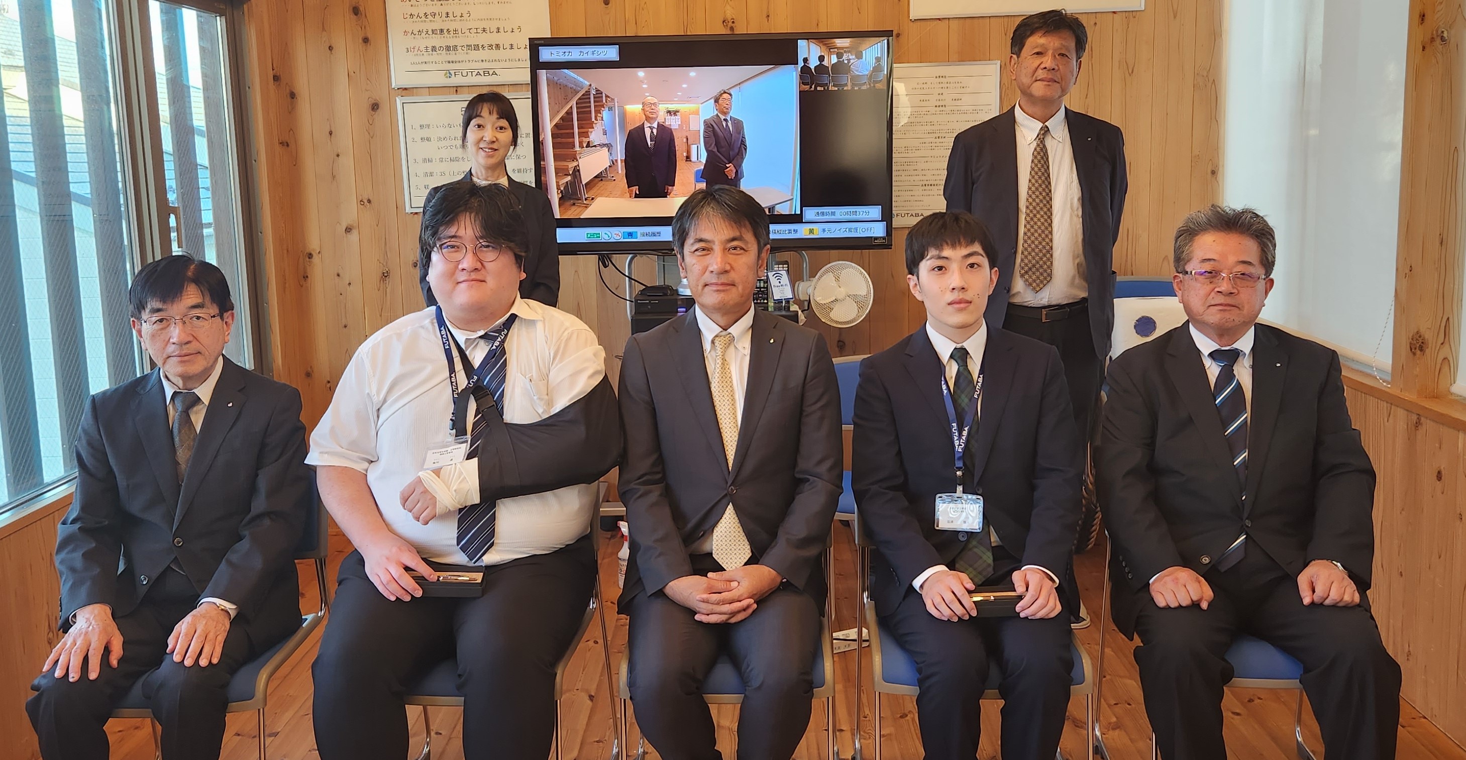 10月2日（月）内定式を行いましたの画像