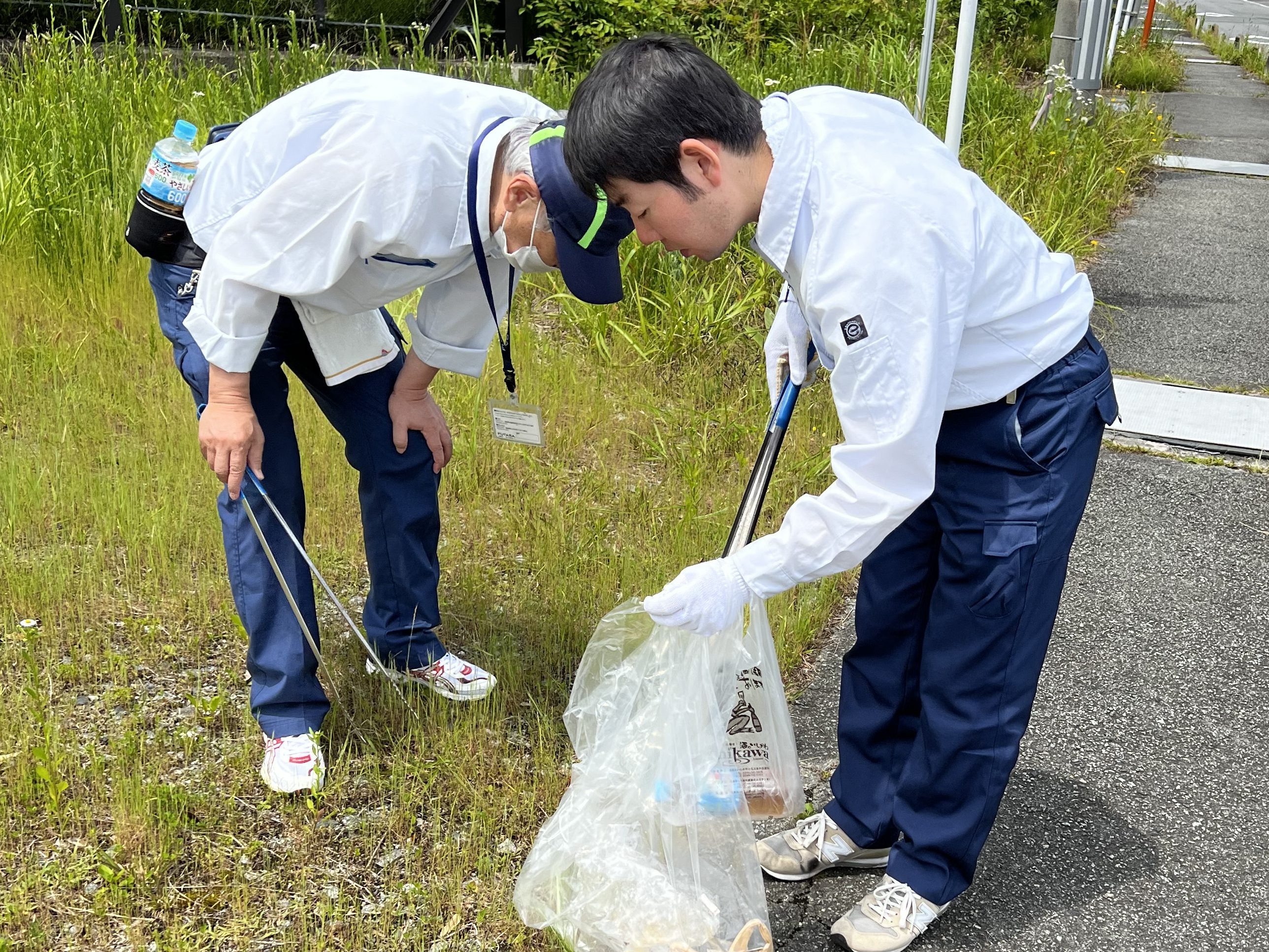 富岡町ボランティアセンター主催のゴミ拾いボランティアに参加しました。の画像