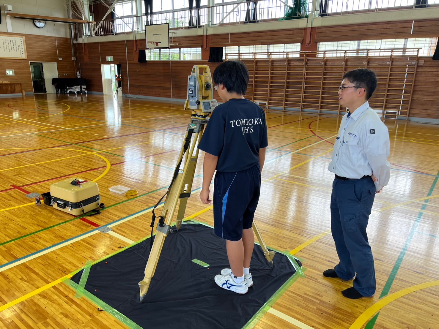富岡中学校での仕事体験学習を実施しました。の画像
