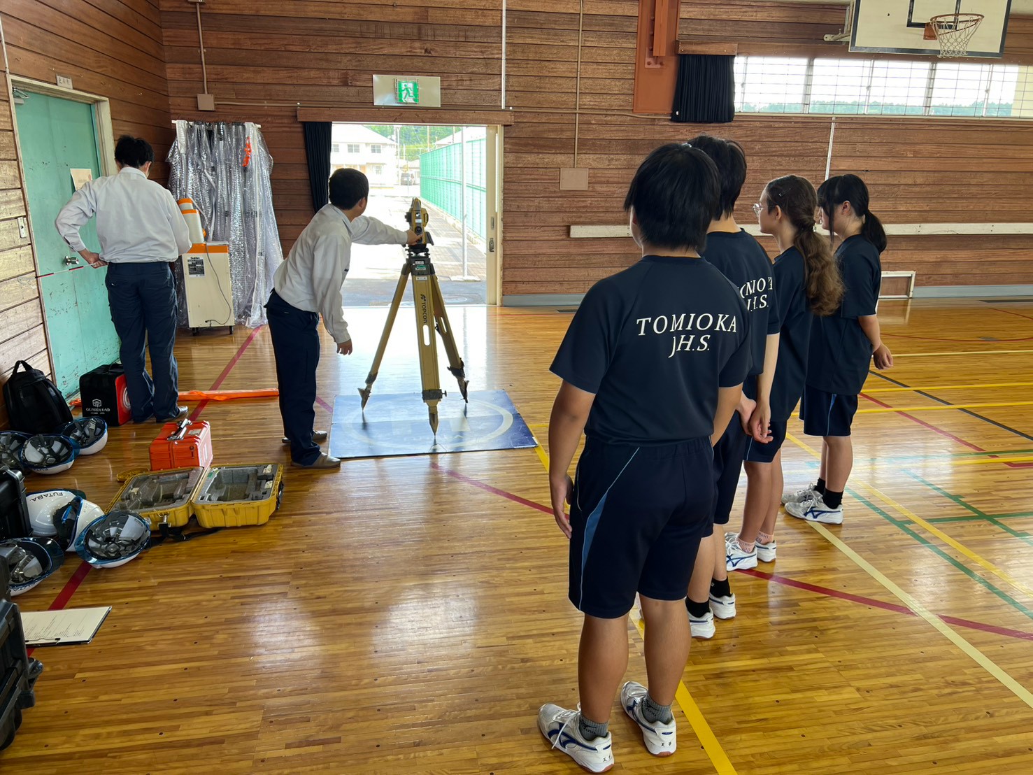 富岡中学校の皆さんが職場体験に来てくれました！の画像