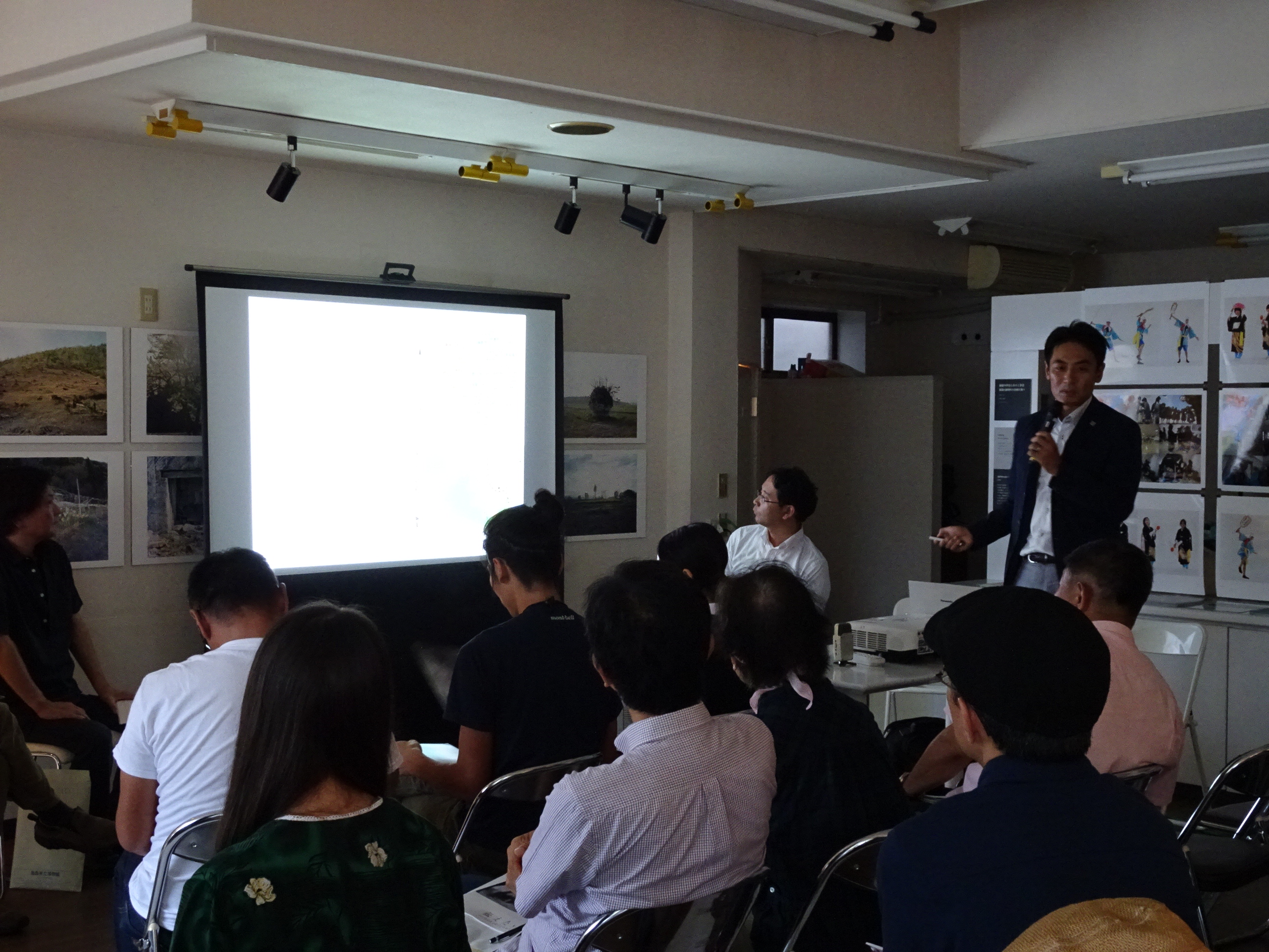 長野県大町市で震災に関するトークショーそして黒部ダムの画像