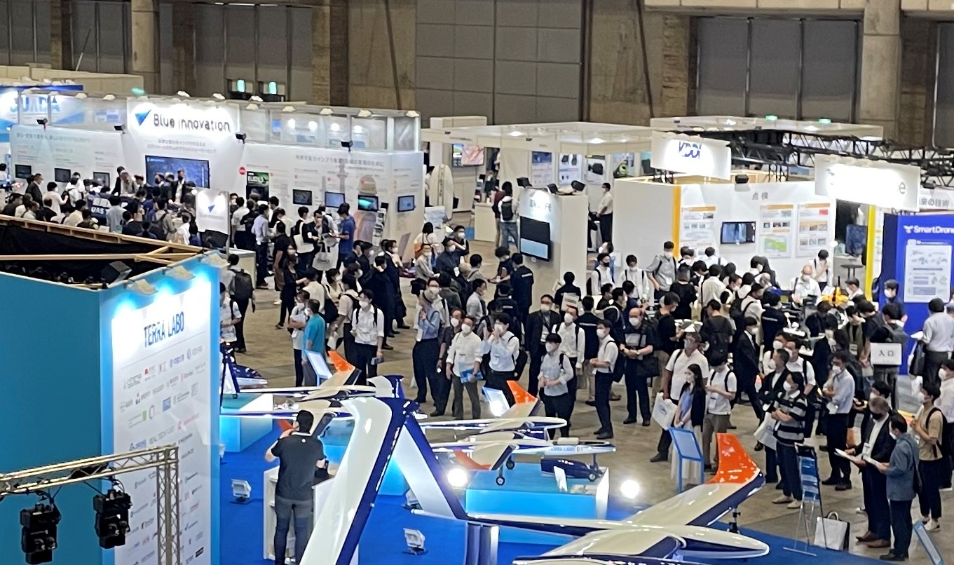 Japan Drone 2022 のコンファレンスに弊社代表遠藤が登壇しました。の画像