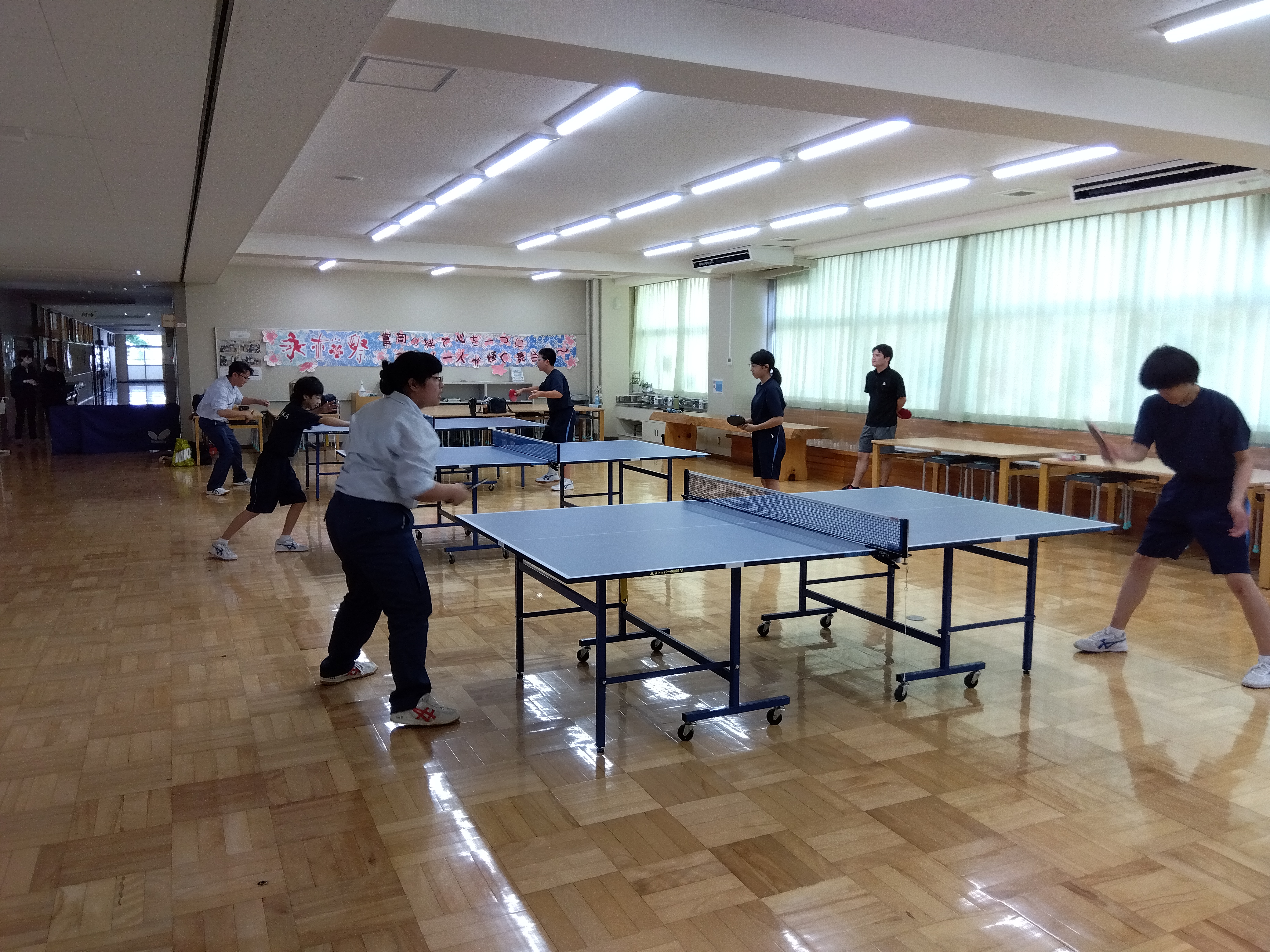 【CSR活動】富岡中学校での部活動支援の画像